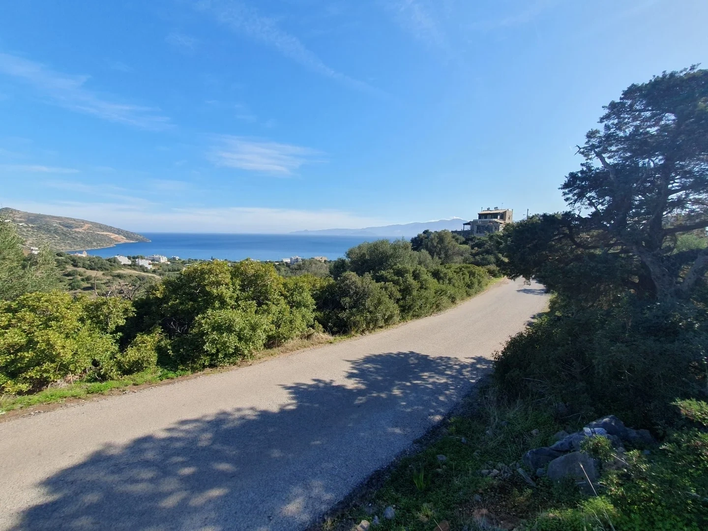 1 - sea view plot of land for sale in katsíkia crete greece
