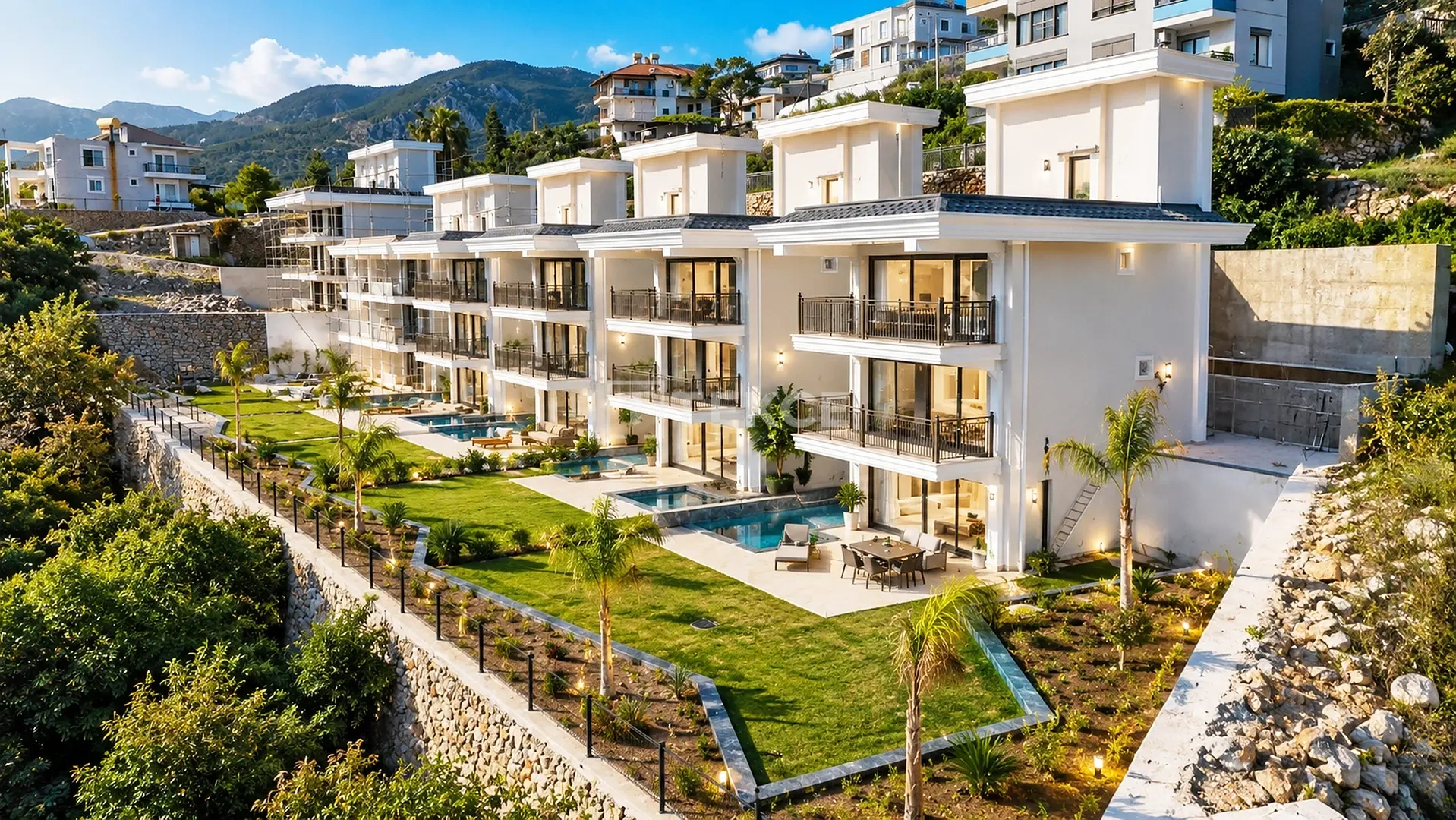 1 - verkauf haus meerblick alanya antalya türkei