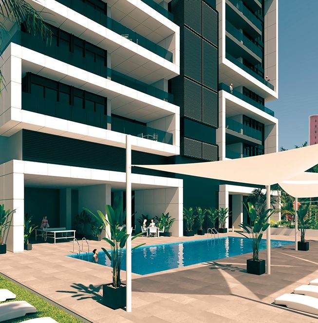 2 - verkauf wohnung strandpromenade benidorm - costa blanca valencia spanien