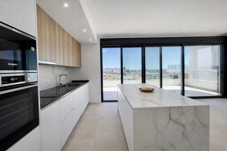 2 - venta apartamento vista al mar finestrat - costa blanca comunidad valenciana españa