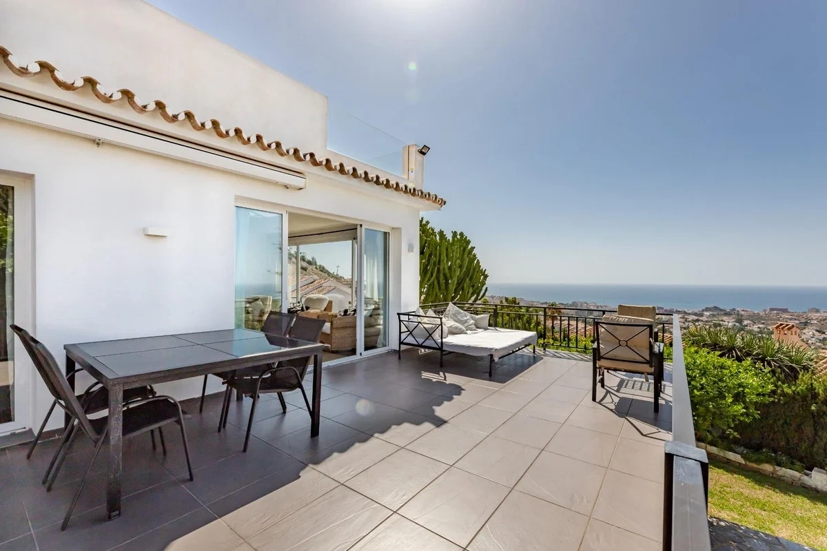 1 - vente maison vue mer benalmadena - costa del sol andalousie espagne