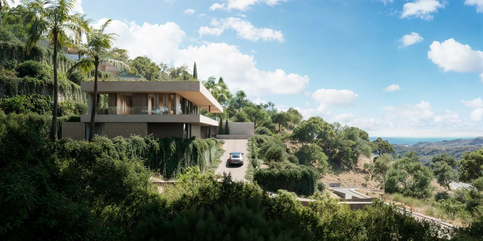 1 - vente maison vue mer benahavis - costa del sol andalousie espagne