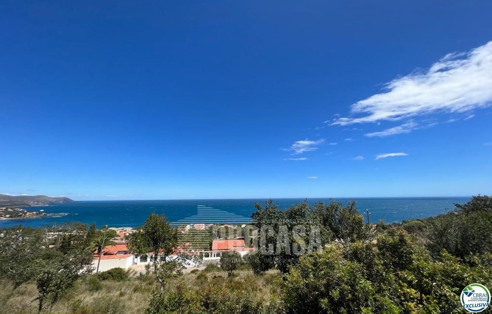 1 - vente propriété vue mer llança - costa brava catalogne espagne