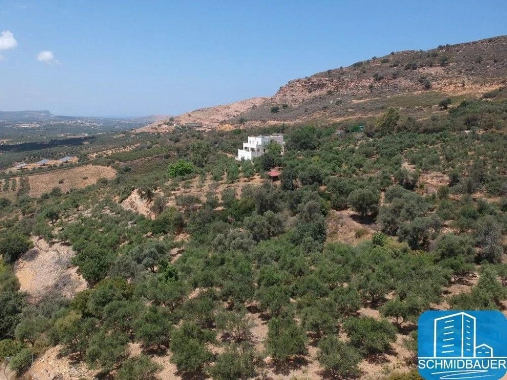 1 - vente maison vue mer bali crète grèce