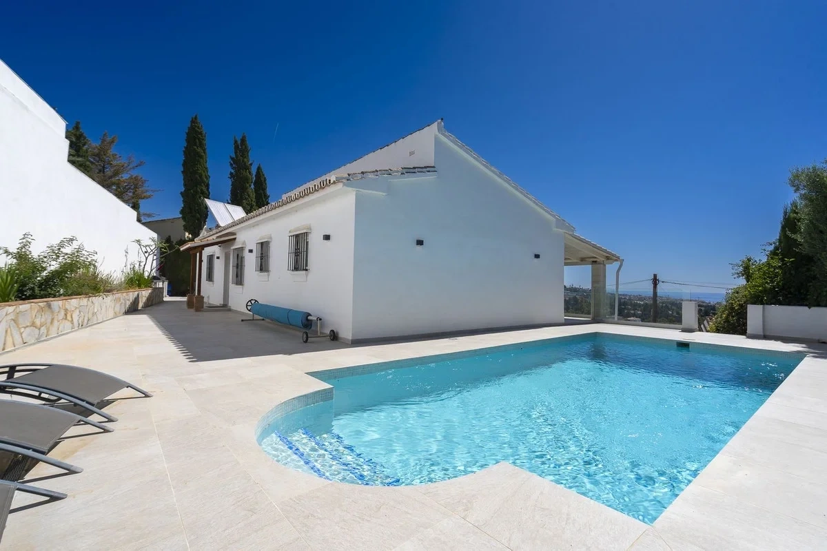 1 - verkoop huis uitzicht op zee la cala de mijas andalusië spanje