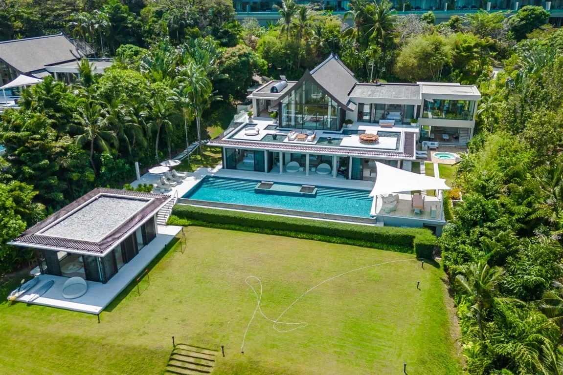 2 - vente maison pieds dans l'eau thalang phuket thaïlande