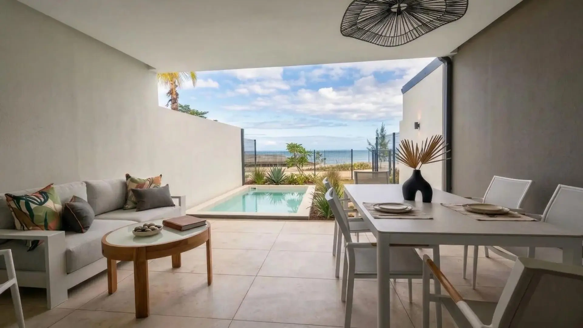 1 - waterfront apartment for sale in tamarin rivière noire mauritius