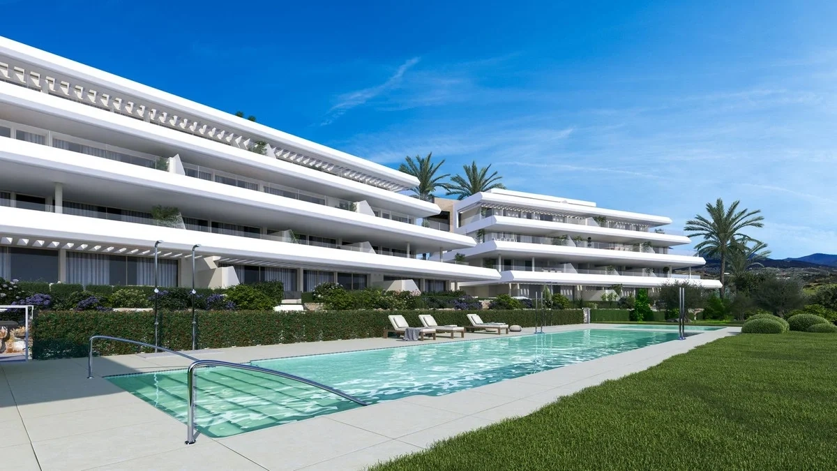 1 - vente appartement plage à pied estepona - costa del sol andalousie espagne