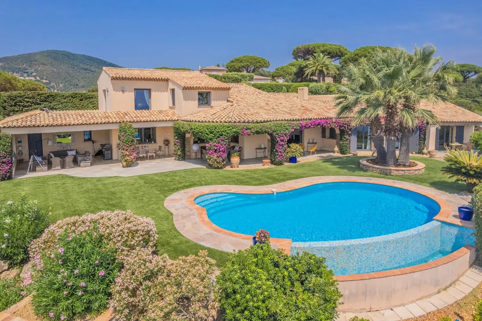 1 - sea view house for sale in sainte-maxime var france