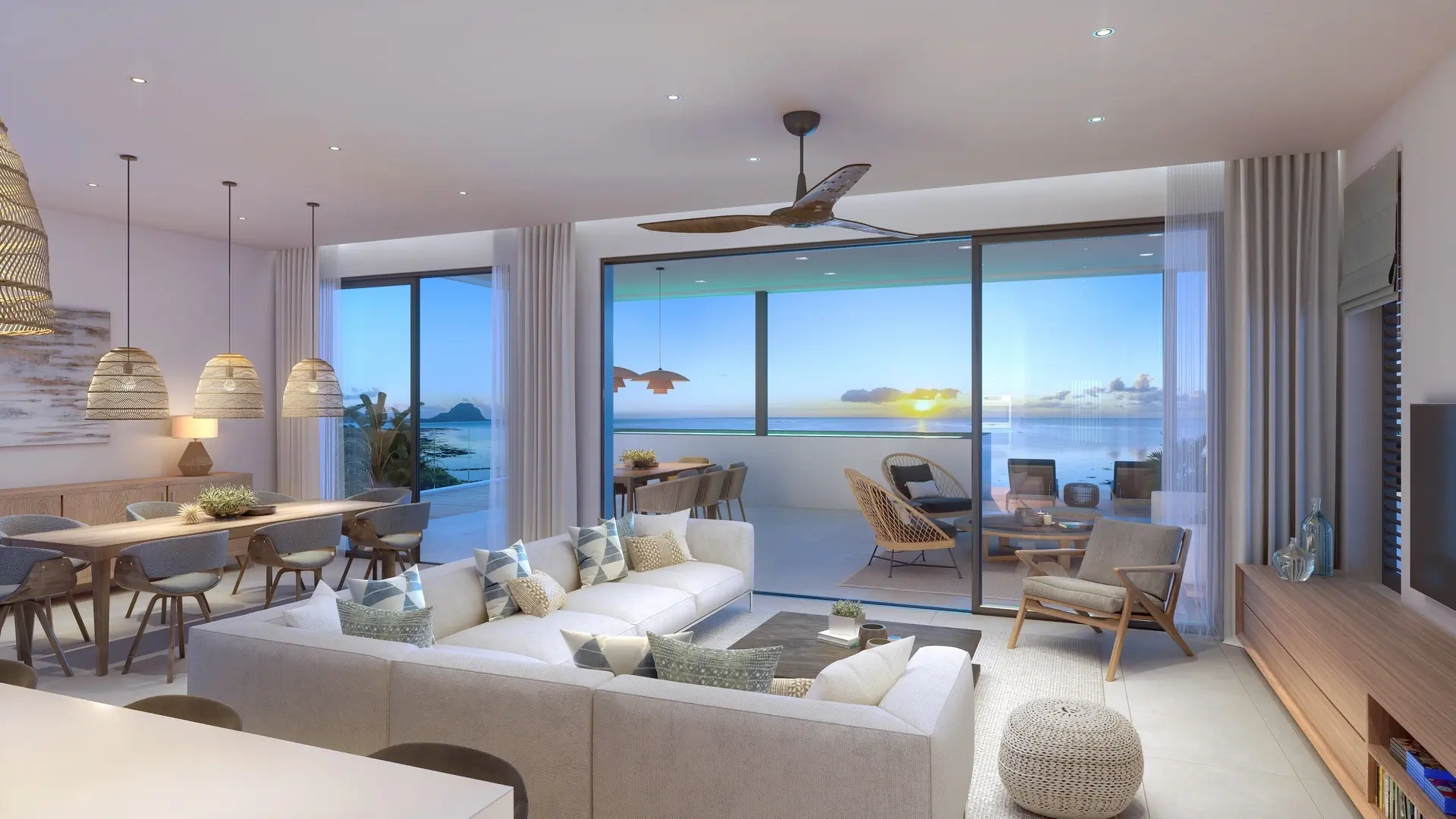 2 - vendita appartamento fronte mare black river rivière noire mauritius