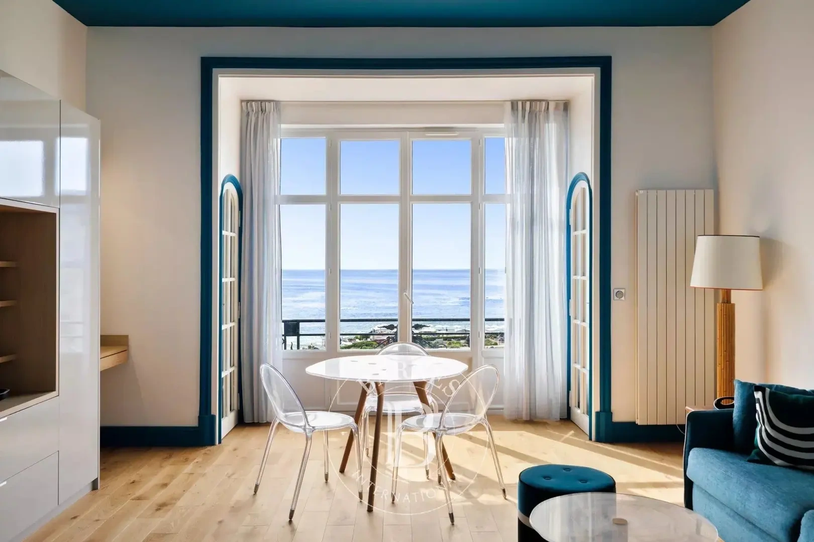 1 - sea view apartment for sale in biarritz - côte basque pyrénées-atlantiques - côte basque france