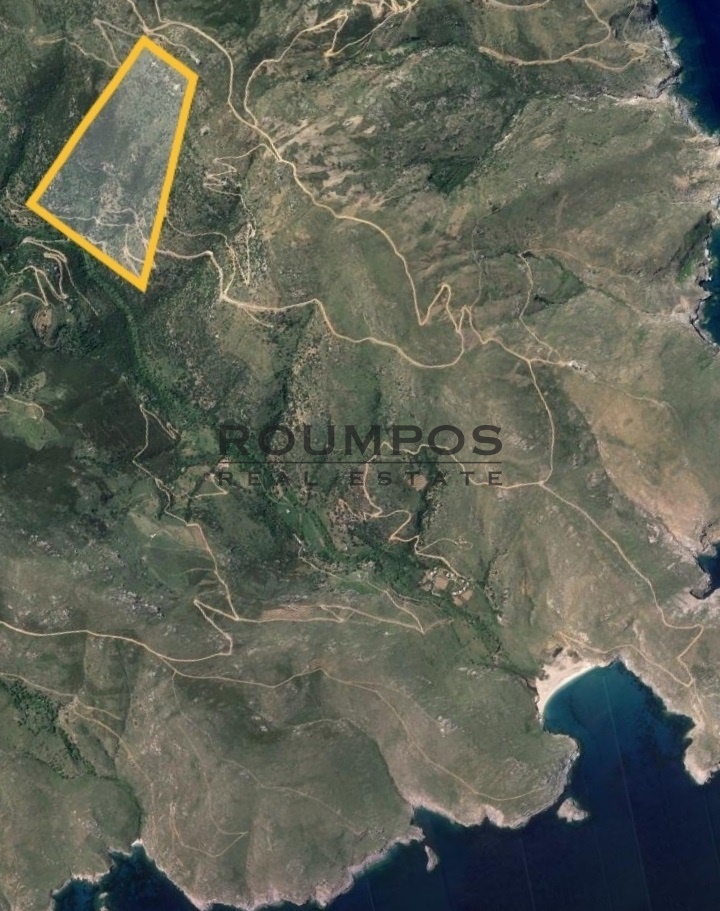 1 - sea view plot of land for sale in andros - cyclades south aegean greece