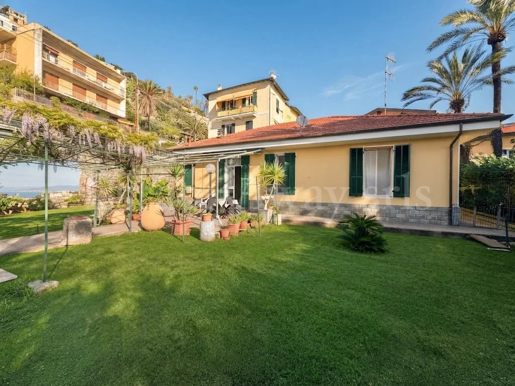 1 - vente villa plage à pied bordighera ligurie italie