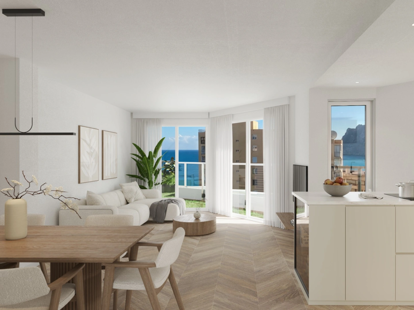 2 - sea view plot of land for sale in calpe - costa blanca valencian community spain