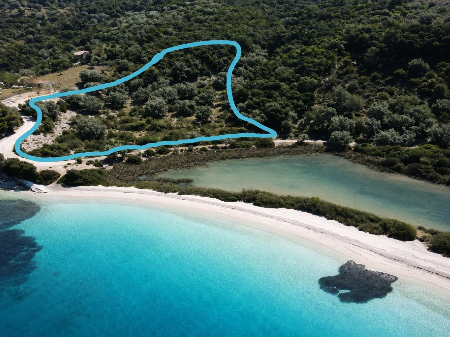 1 - venta terreno nisída meganísi islas jónicas grecia