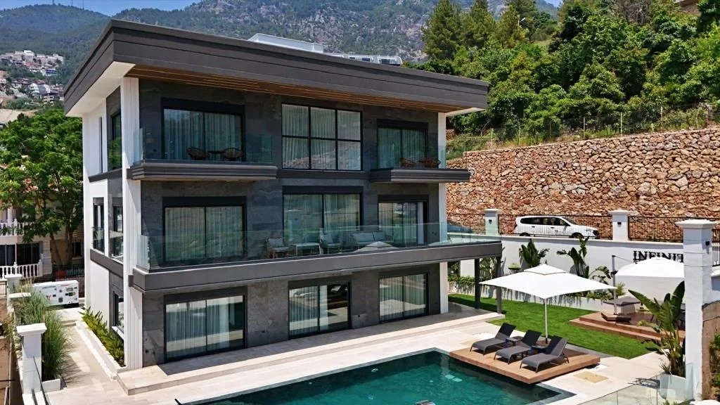 1 - продажа villa вид моря alanya antalya турция
