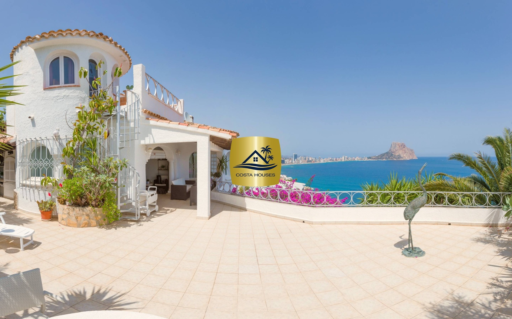 1 - vente maison pieds dans l'eau calpe - costa blanca communauté valencienne espagne