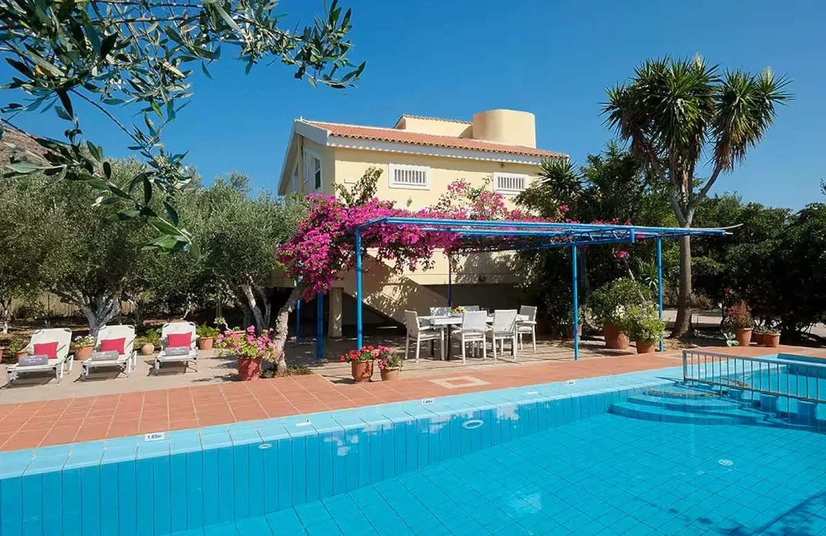1 - продажа дом вид моря chania крит греция