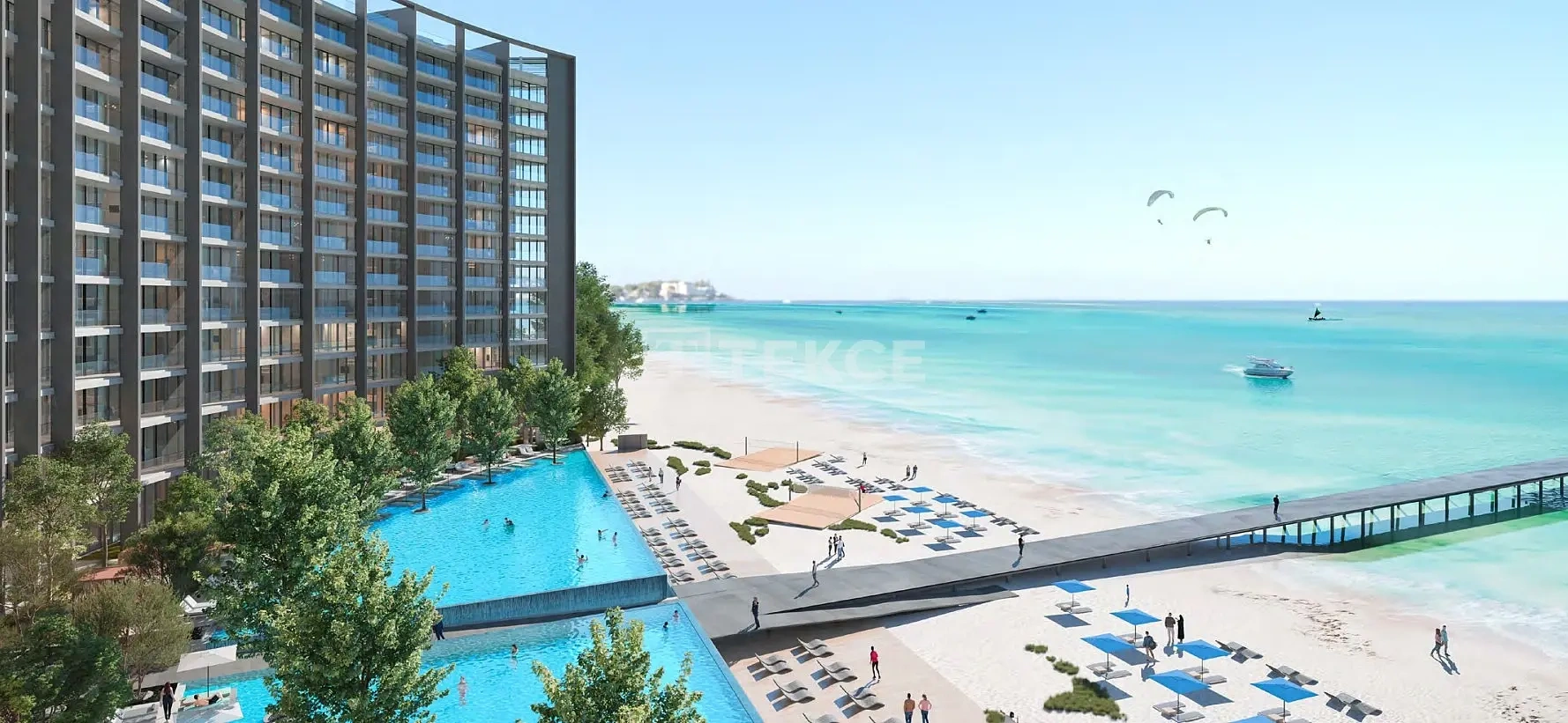 1 - vente appartement vue mer sharjah sharjah émirats arabes unis