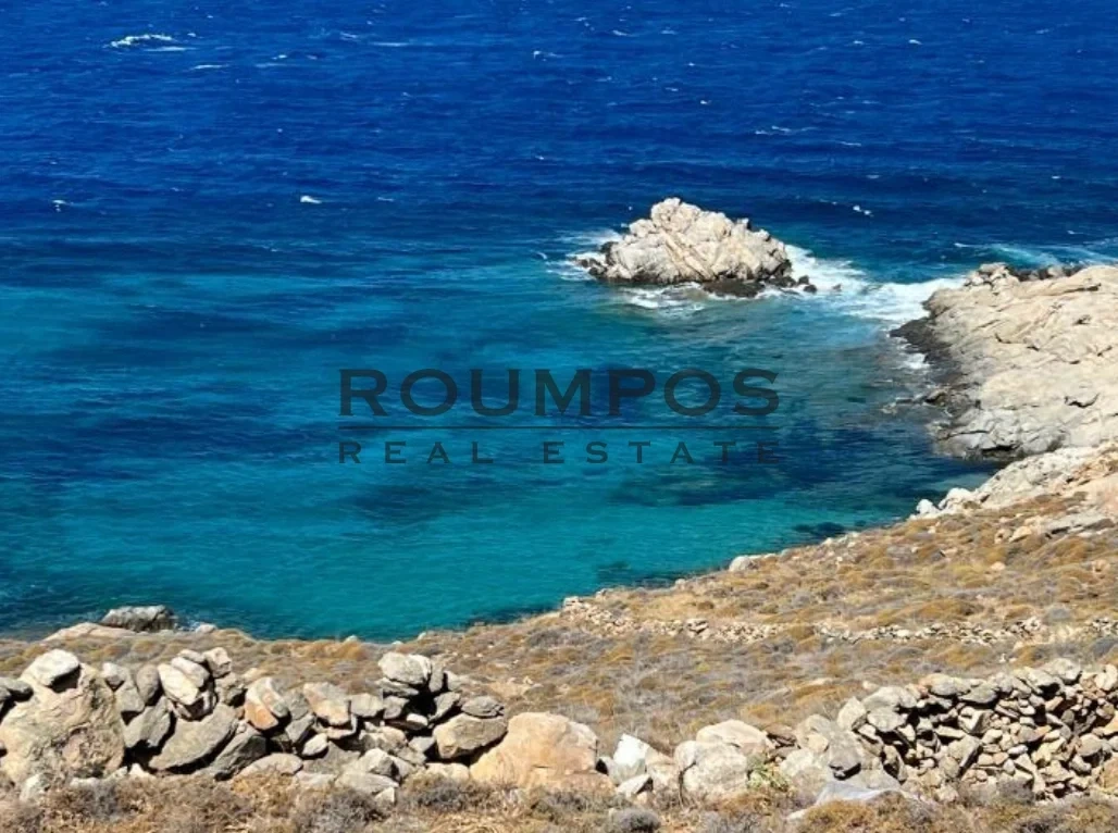 1 - vente terrain pieds dans l'eau mykonos - cyclades egée méridionale grèce