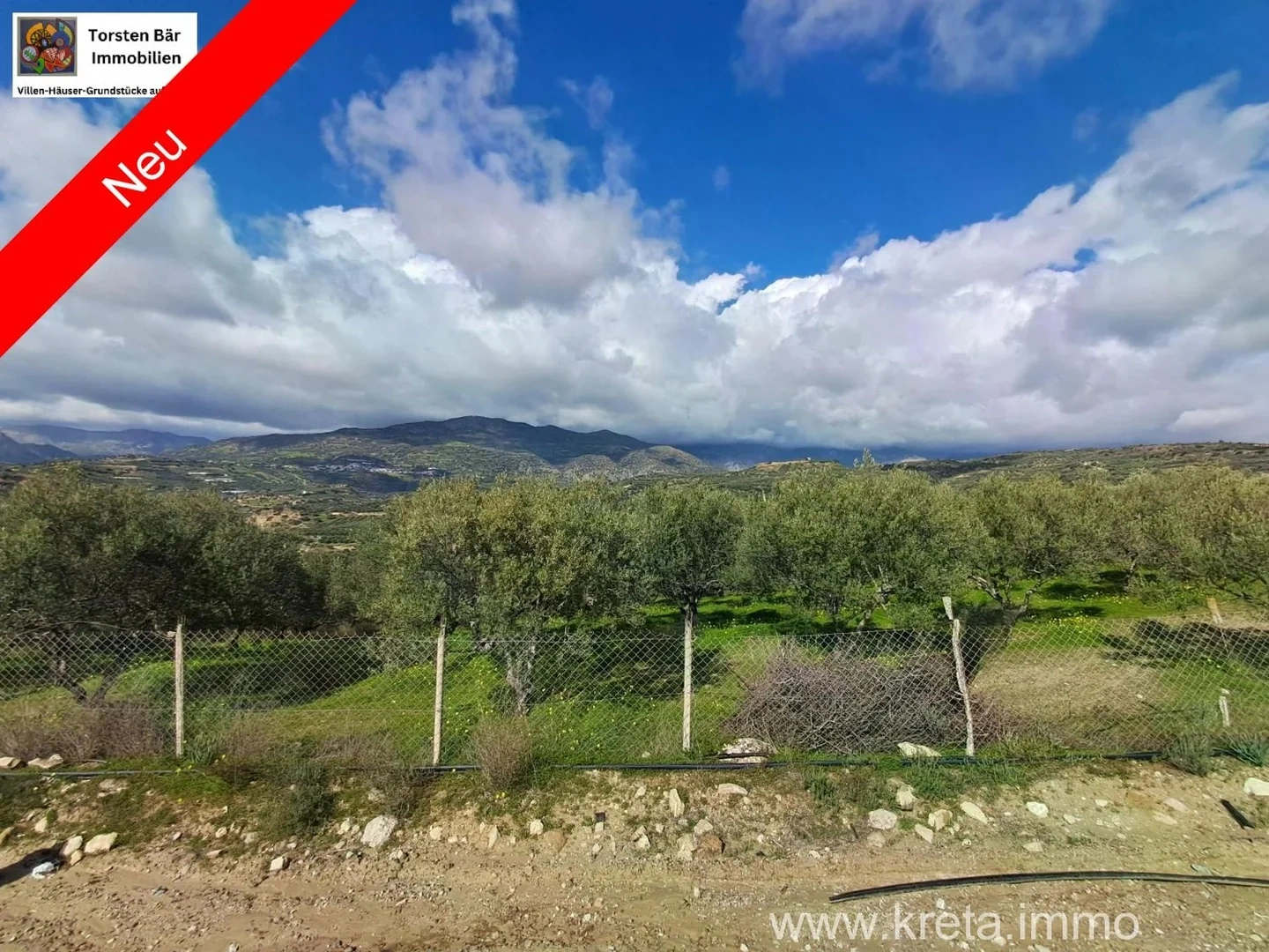 1 - vente terrain galiá crète grèce