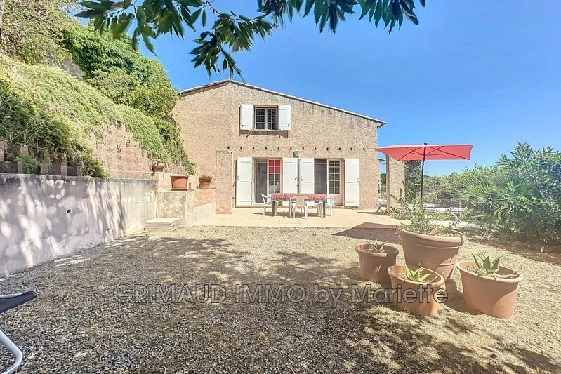 1 - vente maison vue mer la garde-freinet var france