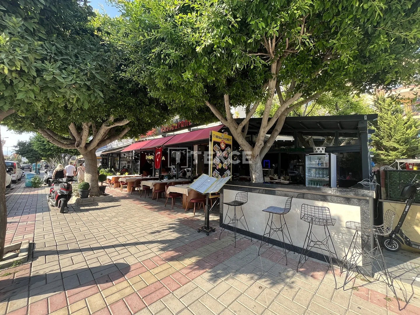 2 - vente commerce plage à pied alanya antalya turquie