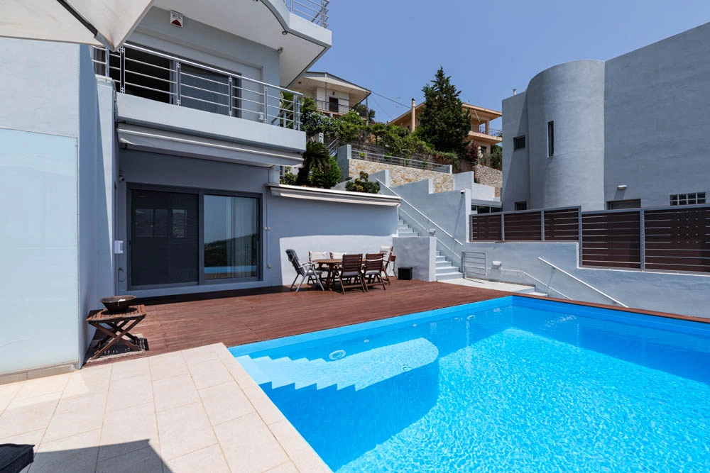 1 - продажа дом вид моря agia marina южные эгейские острова греция