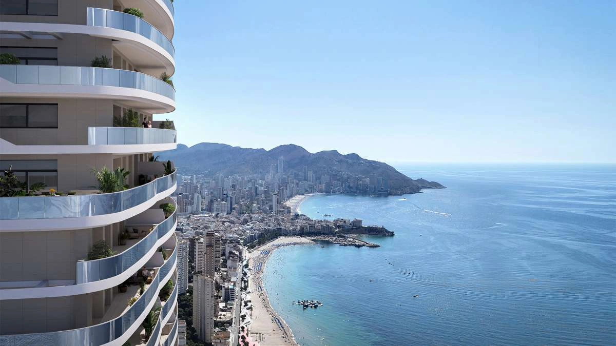 1 - venda apartamento vista de mar benidorm - costa blanca comunidade valenciana espanha