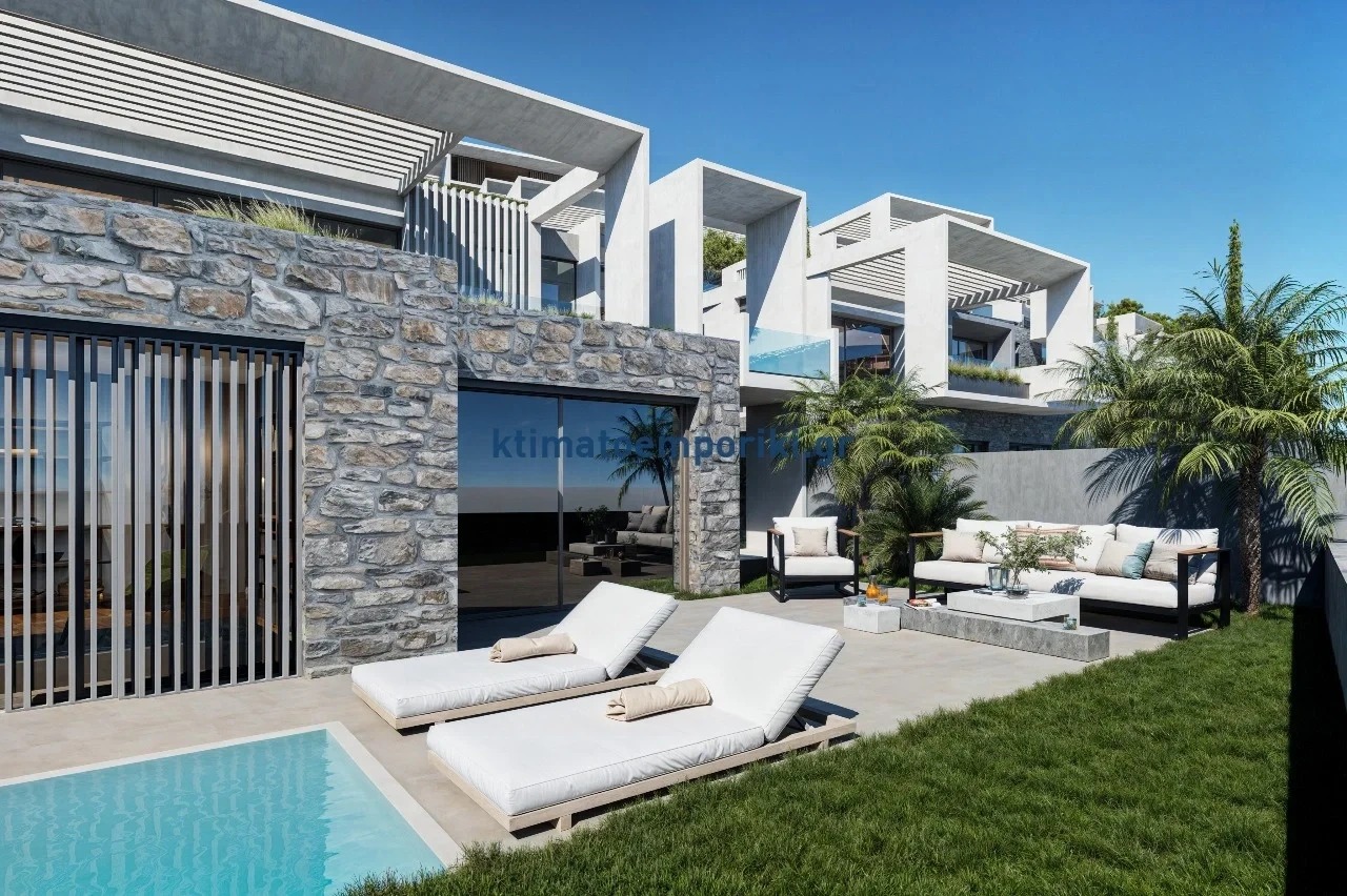 1 - продажа квартира вид моря chania крит греция