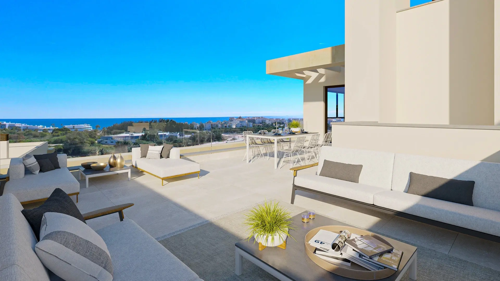 1 - venta apartamento vista al mar estepona - costa del sol andalucía españa