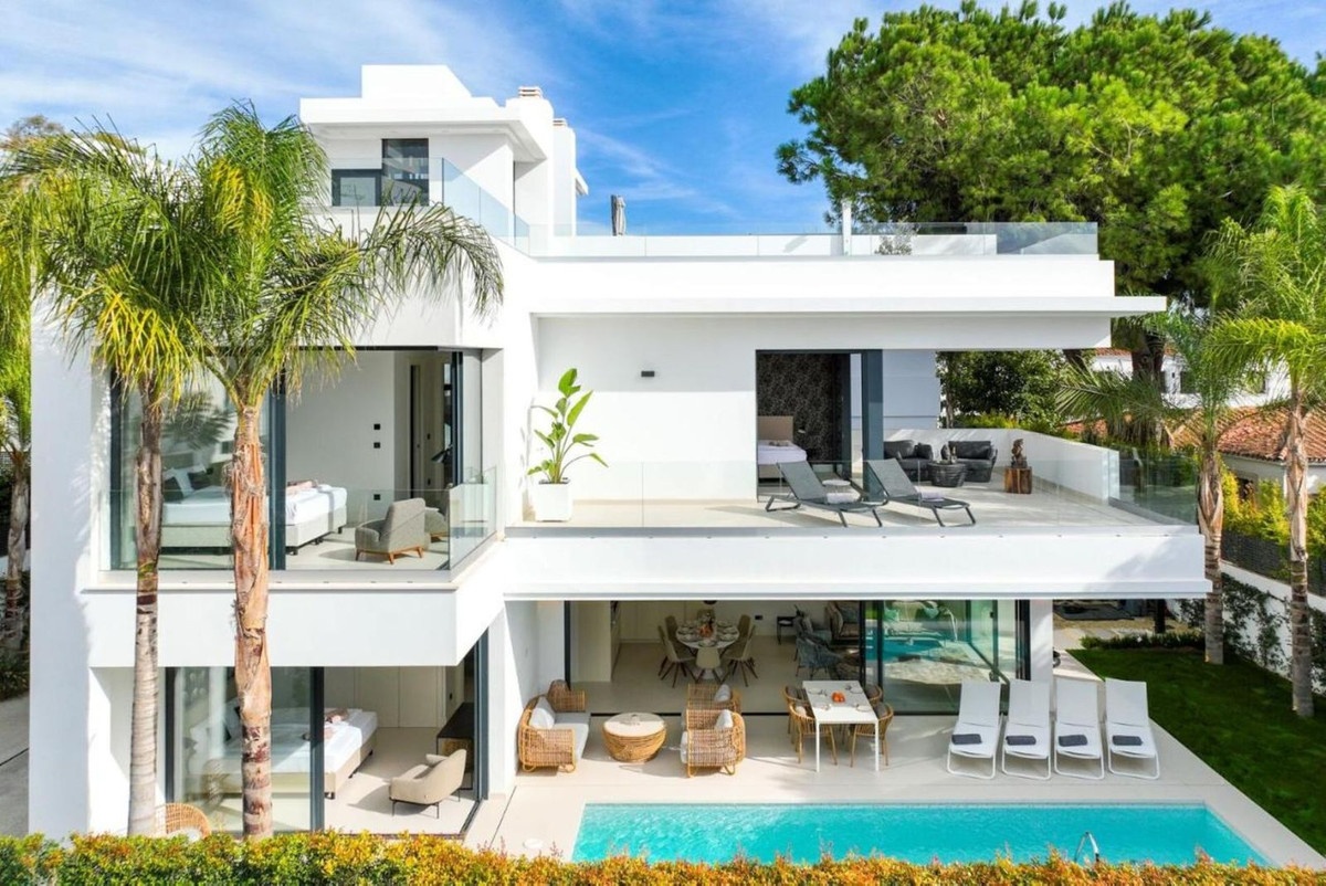 1 - sea view house for vacation rentals in marbella - costa del sol andalusia spain