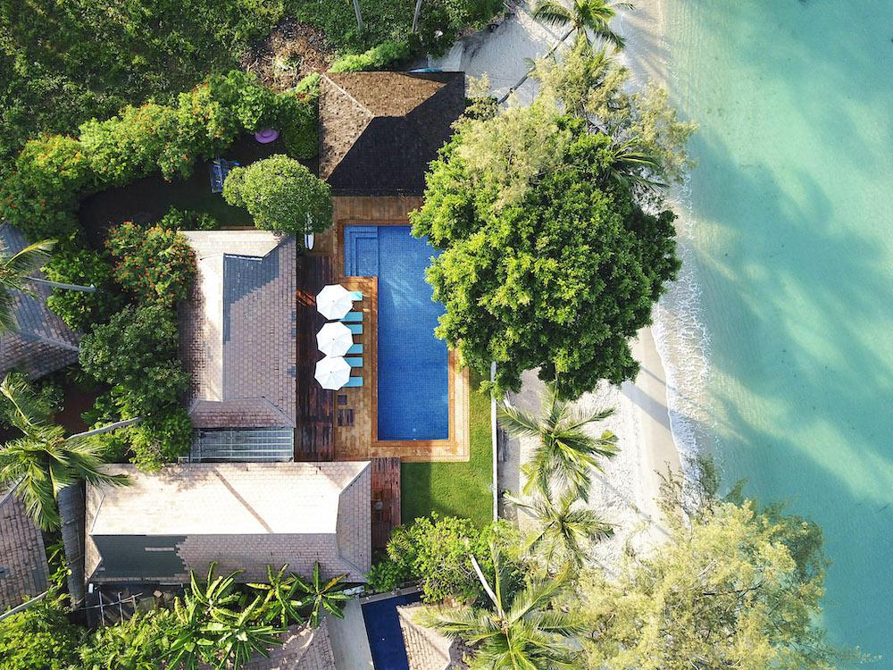 1 - vente maison pieds dans l'eau ko samui surat thani thaïlande