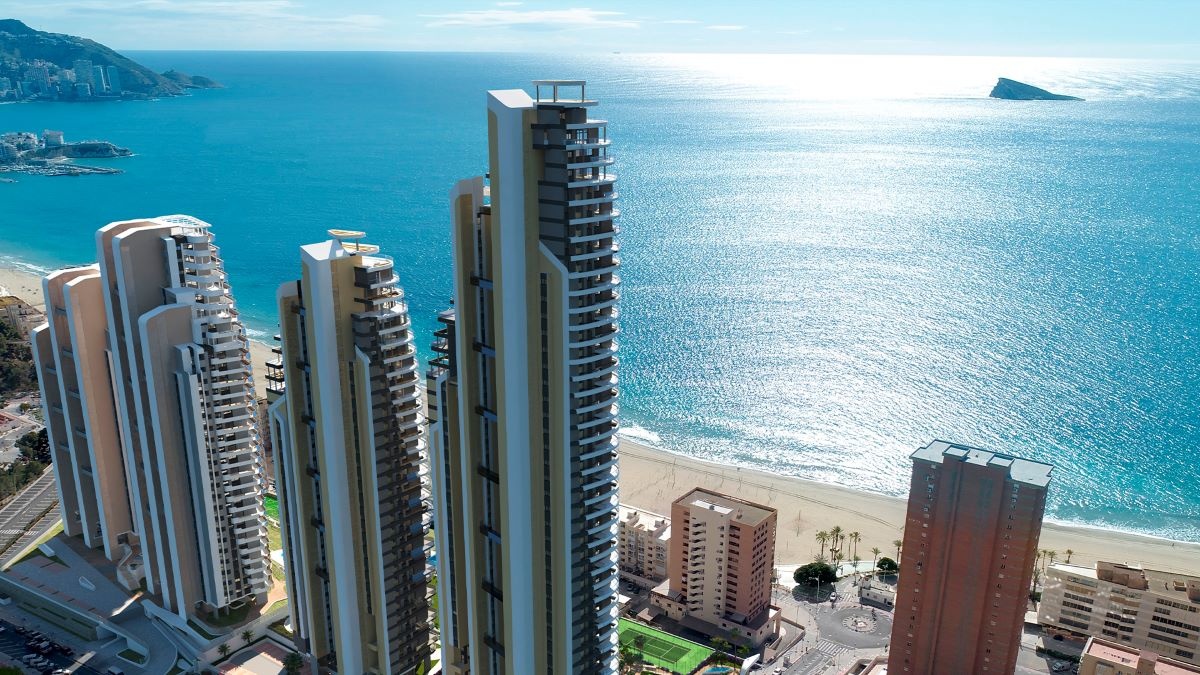 1 - venta apartamento vista al mar benidorm - costa blanca comunidad valenciana españa