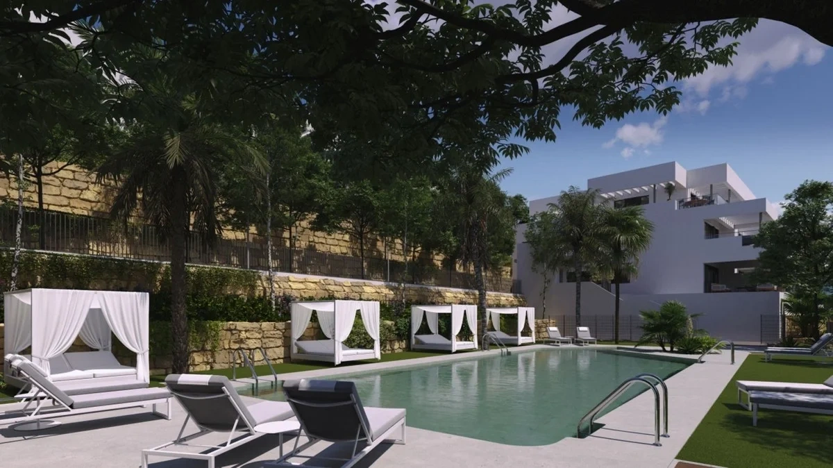 1 - продажа квартира вид моря casares - costa del sol андалусия испания