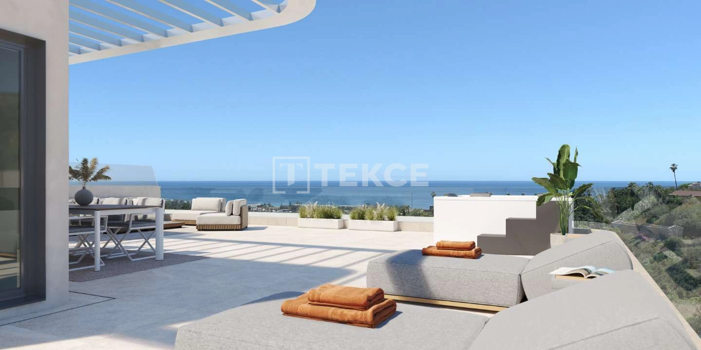 2 - vente appartement vue mer estepona - costa del sol andalousie espagne