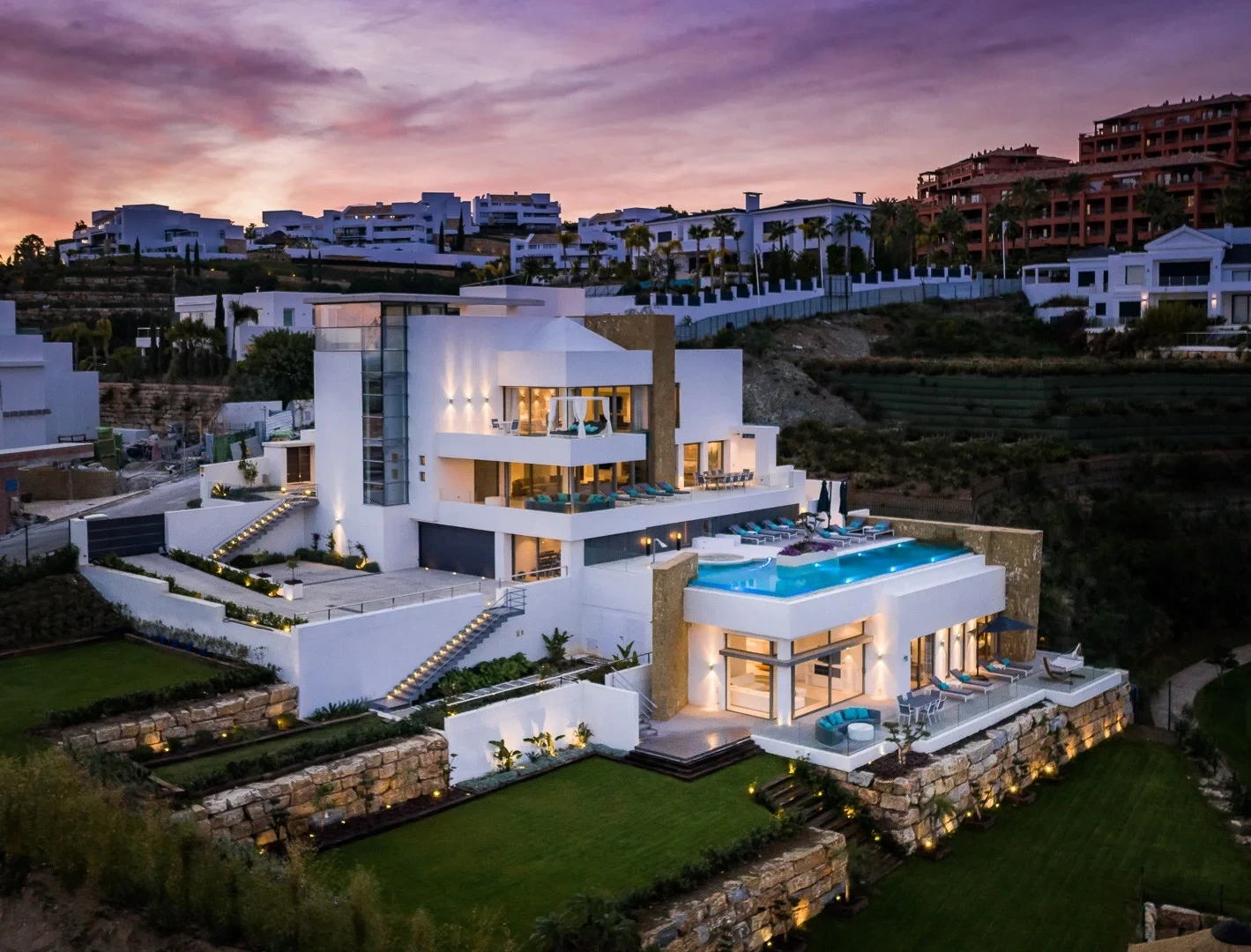 1 - location vacances maison vue mer benahavis - costa del sol andalousie espagne