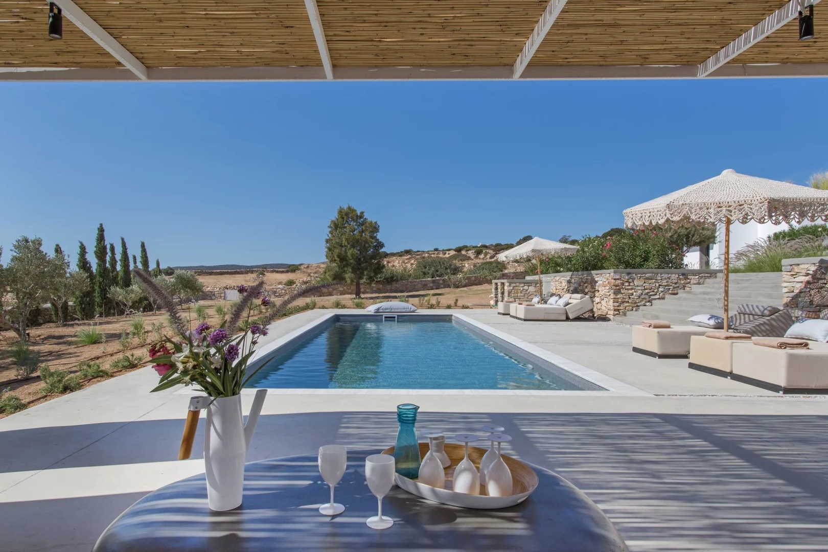1 - verkoop huis uitzicht op zee paros - cycladen zuid-egeïsche eilanden griekenland