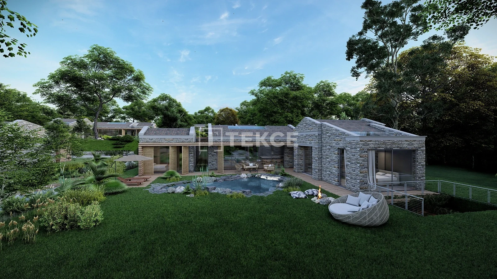 2 - продажа дом вид моря bodrum muğla турция