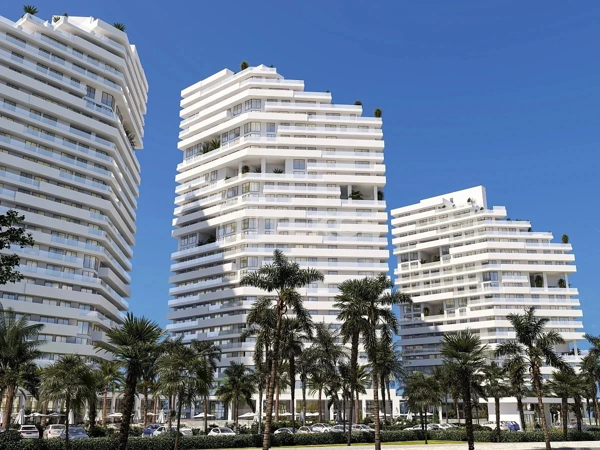 Apartamento vista de mar com piscina