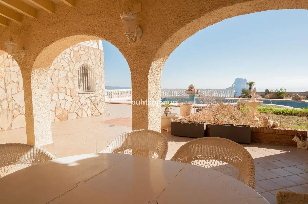 2 - verkoop villa uitzicht op zee calpe - costa blanca valencian community spanje