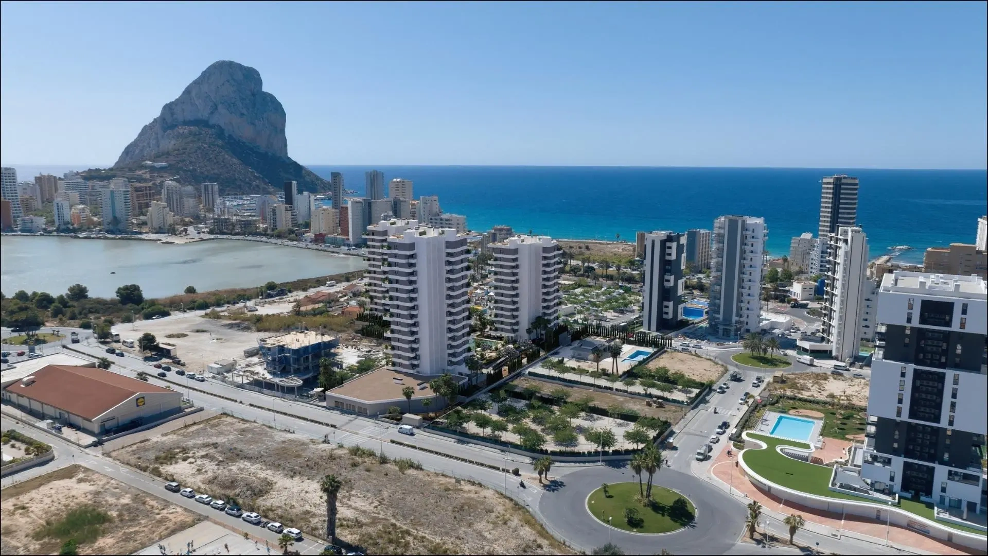 2 - verkoop appartement uitzicht op zee calpe - costa blanca valencian community spanje