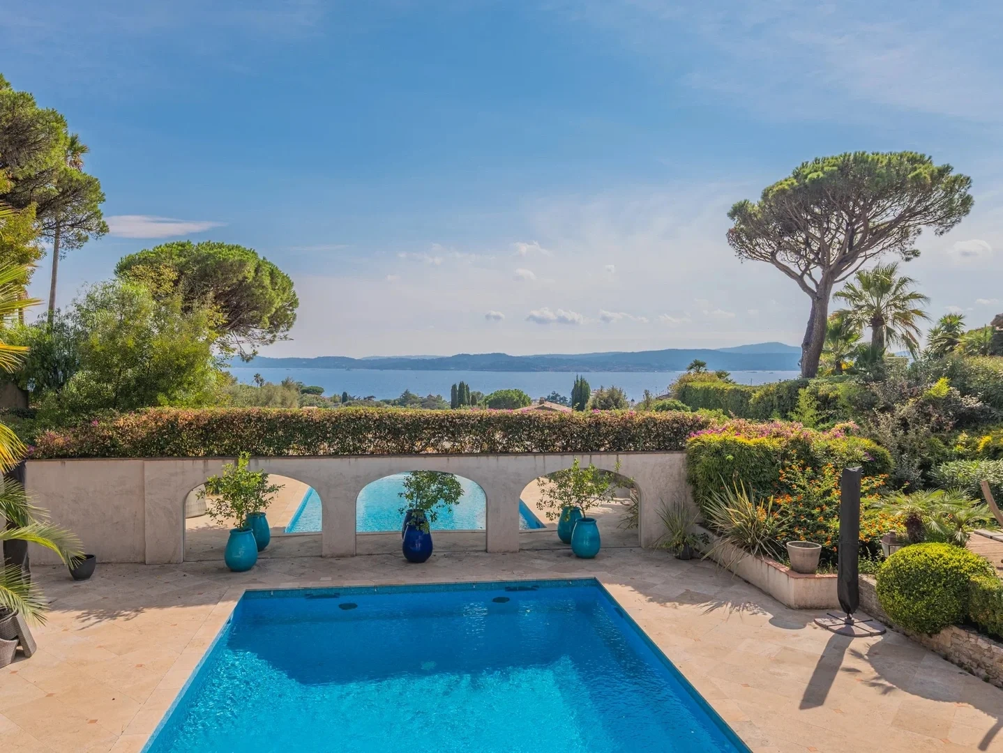 2 - verkoop villa uitzicht op zee sainte-maxime var frankrijk