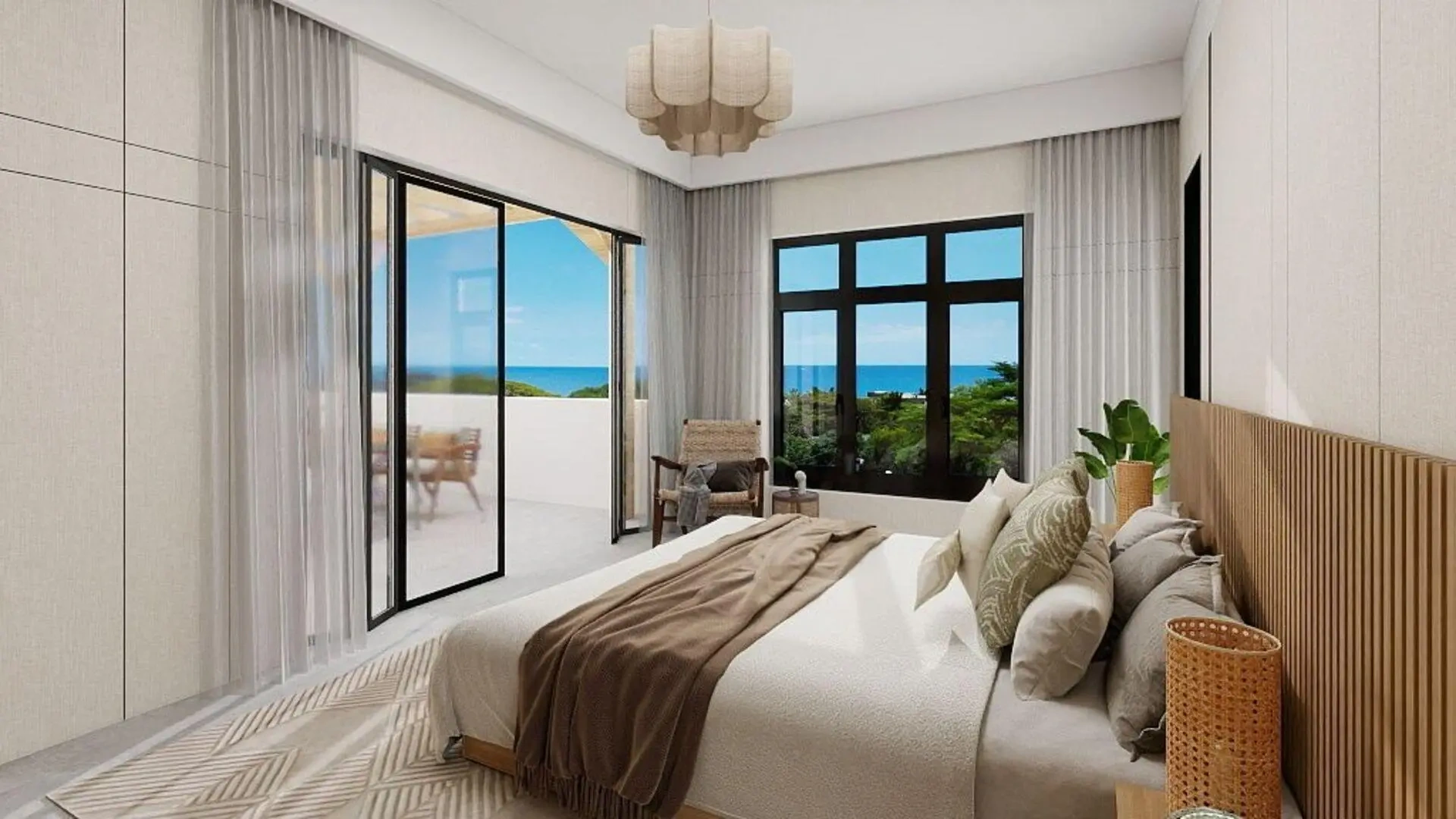 2 - sea view apartment for sale in flic en flac rivière noire mauritius