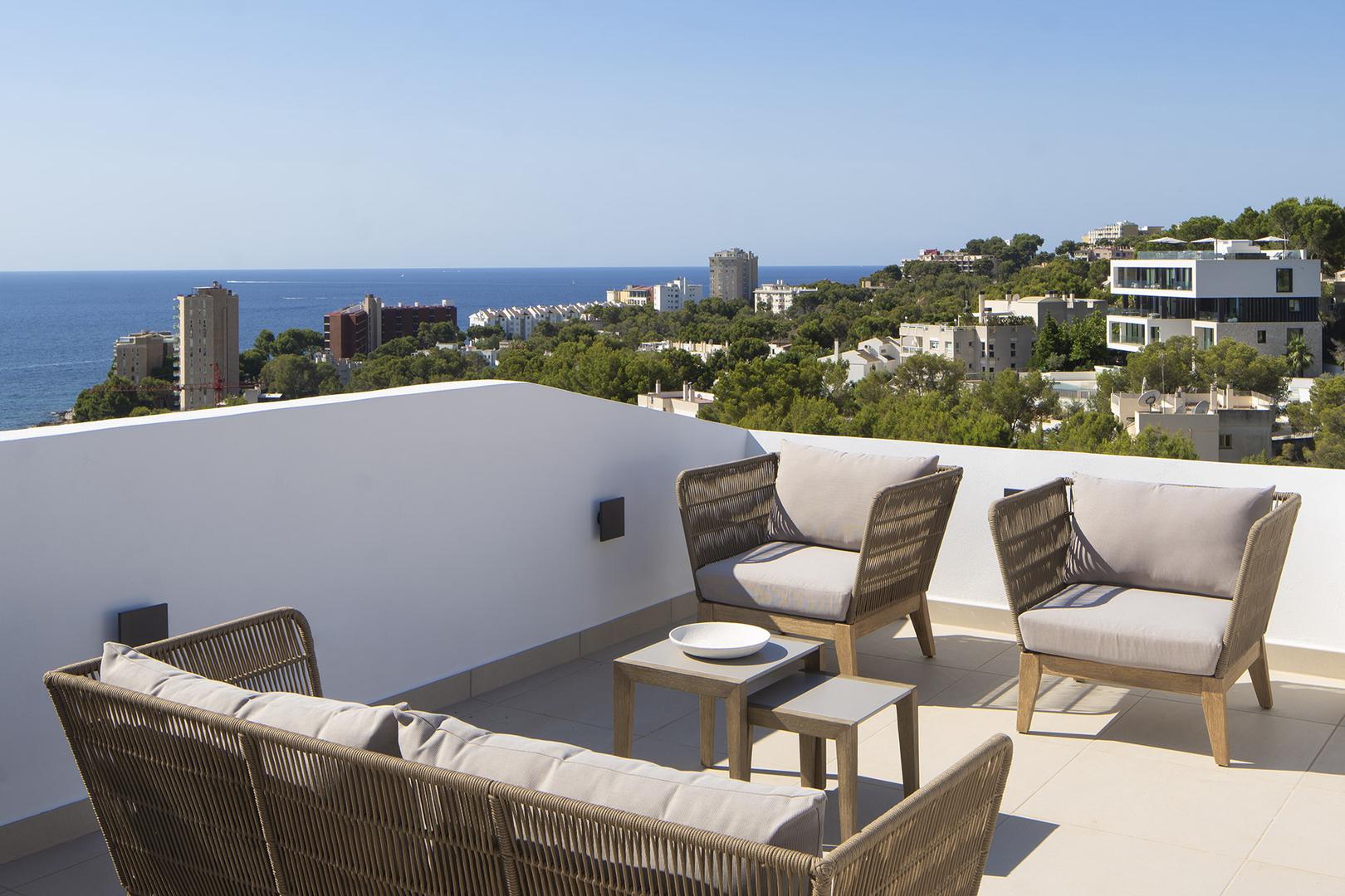 1 - sea view apartment for sale in cas catala majorca - balearic islands spain