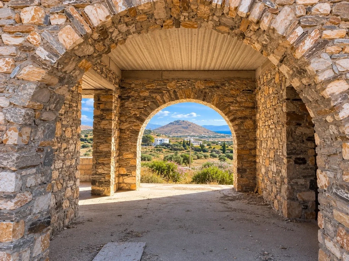 1 - sea view house for sale in prodromos (paros) south aegean greece