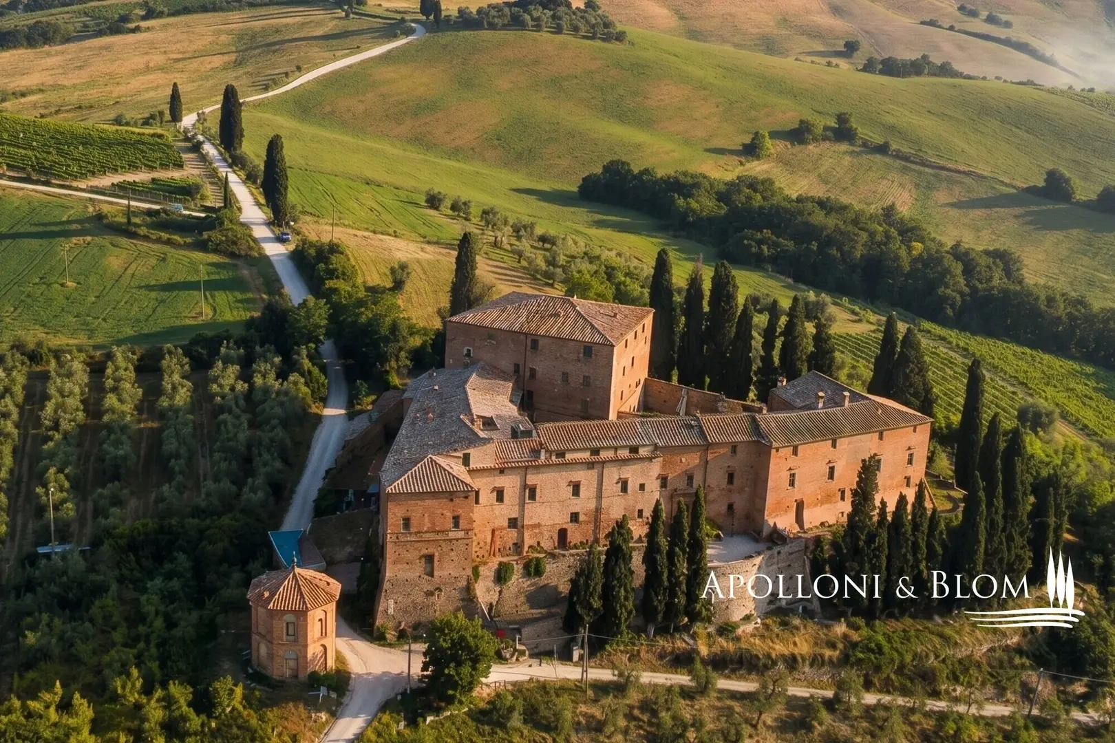 1 - castle for sale in montalcino tuscany italy