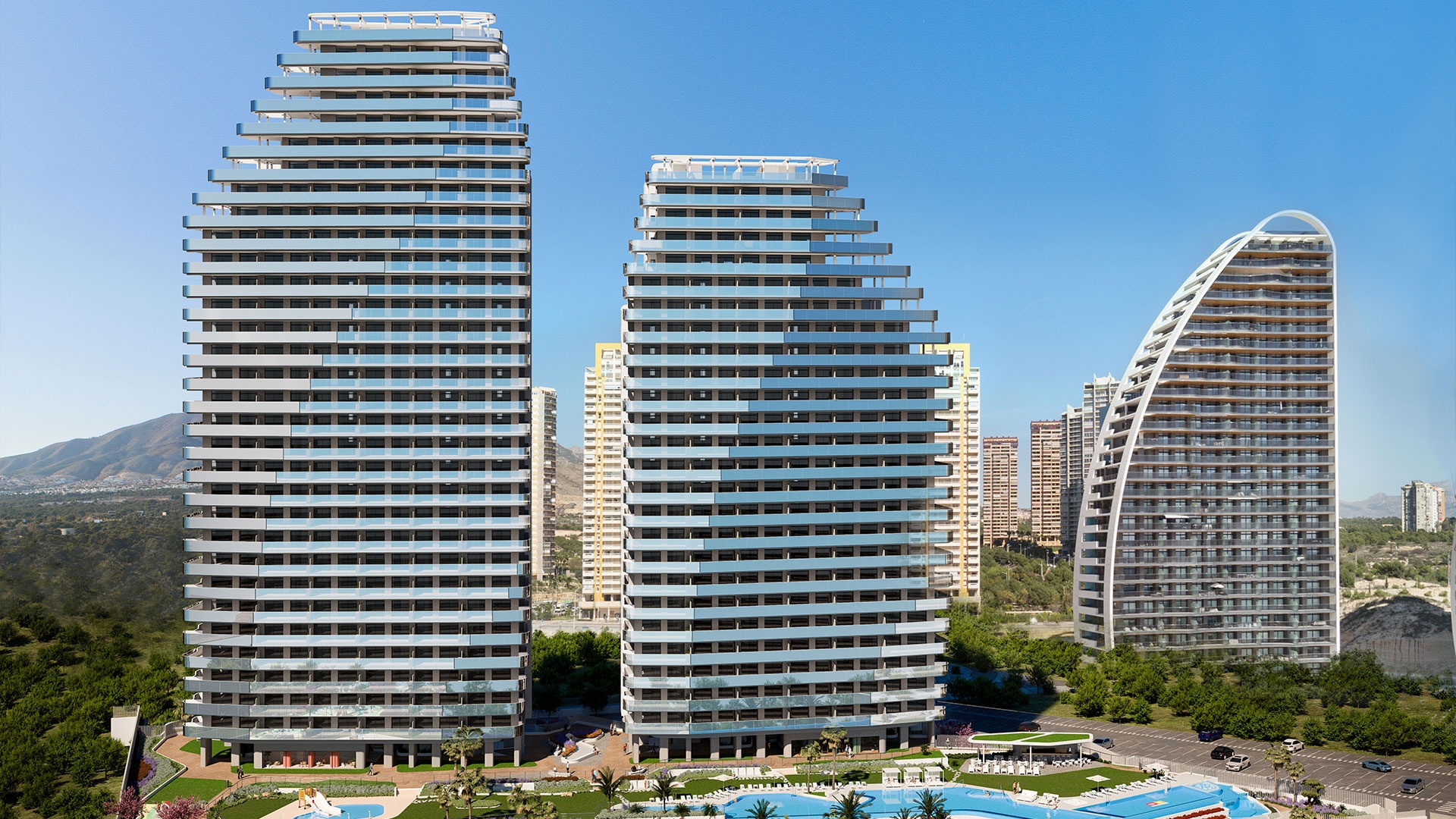 2 - vente appartement vue mer benidorm - costa blanca communauté valencienne espagne