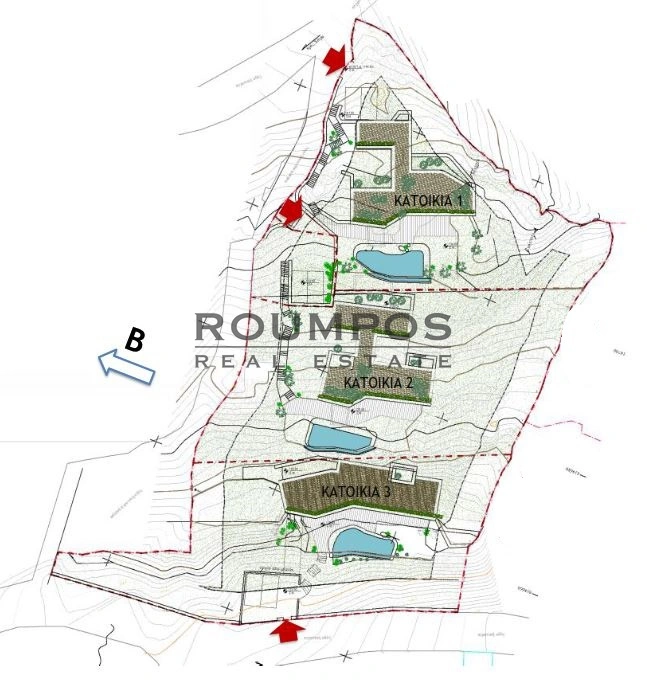 2 - vente terrain vue mer ios - cyclades egée méridionale grèce