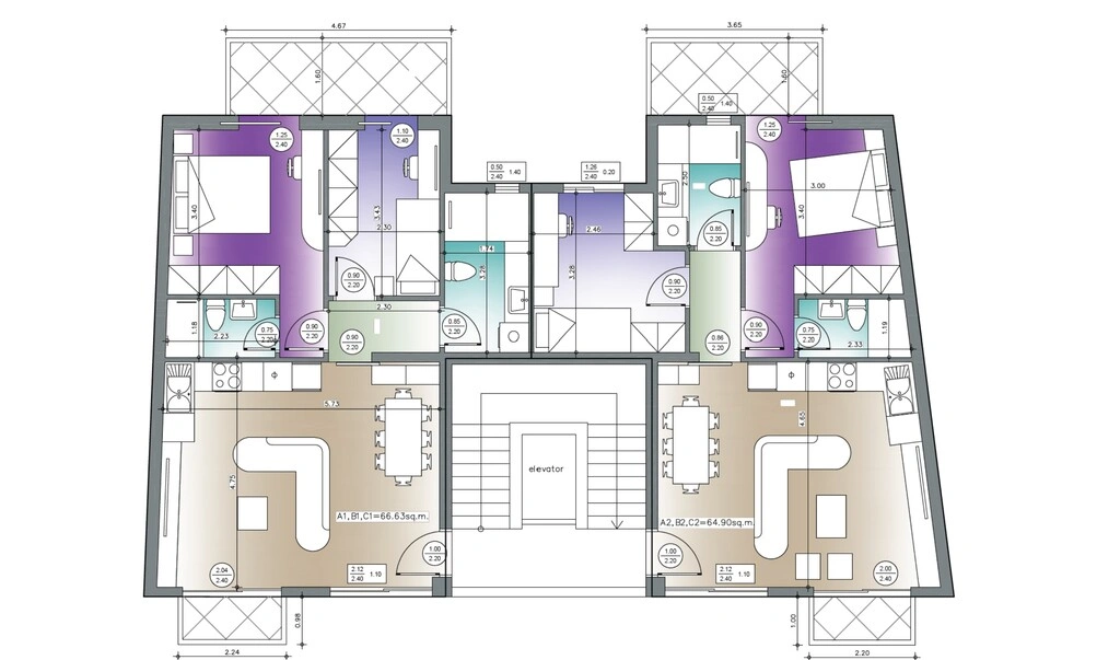 2 - vente appartement markopoulo attique grèce